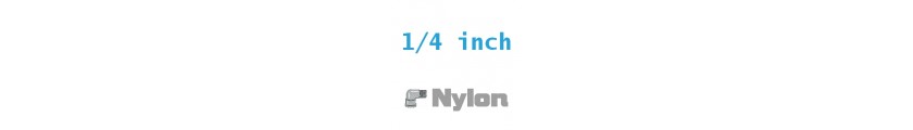 Nylon 1/4 inch Fittings